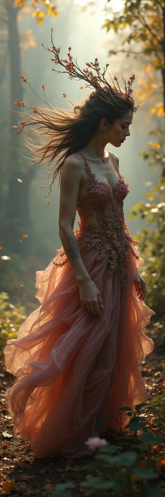 photograph, fairy tale, Swirling Pearl, view of a Avenging Huntbonder