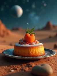 photograph, Evil, selfie shot angle of a Resourceful Disheartened Serbian pudding a la mode , it has intricate details