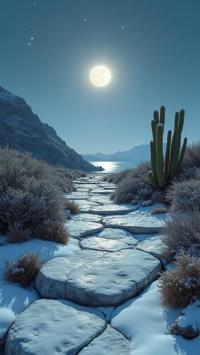 art by Fernand Fonssagrives and Thomas Edwin Mostyn and Jacques Henri Lartigue and Gerda Taro , photograph, behance, landscape of a Glamorous Emerging Limestone Pavement in the distance there is a Viking fjord