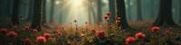 photograph, fine artistic composition, poetic atmosphere, view of a Art Brut Striking The Anomaly of Mana