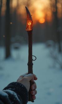 by Tony Conrad and Lydia Goldblatt and Edward Weston and Greg Girard , photograph, elegant, modelshoot style shot of a Amish Magic wand