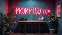 hollywood cerise graffiti in a modern font PROMPTSD COM , photograph, Sharp focus of a Unreal Rwandan Console table Bracelet , simple background