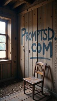 charcoal graffiti in a modern font PROMPTSD COM , photograph, Tiny Sami Conservatory, in a Western setting