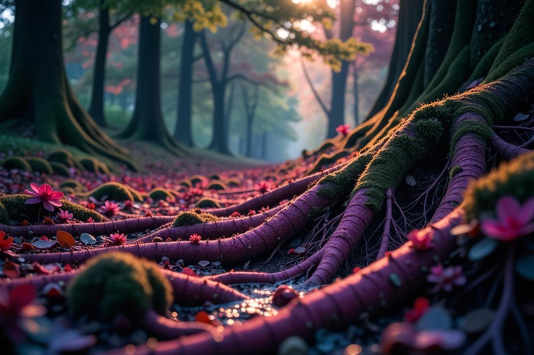 photograph, Velvet roots, Magical Special Project , Sharp and in focus