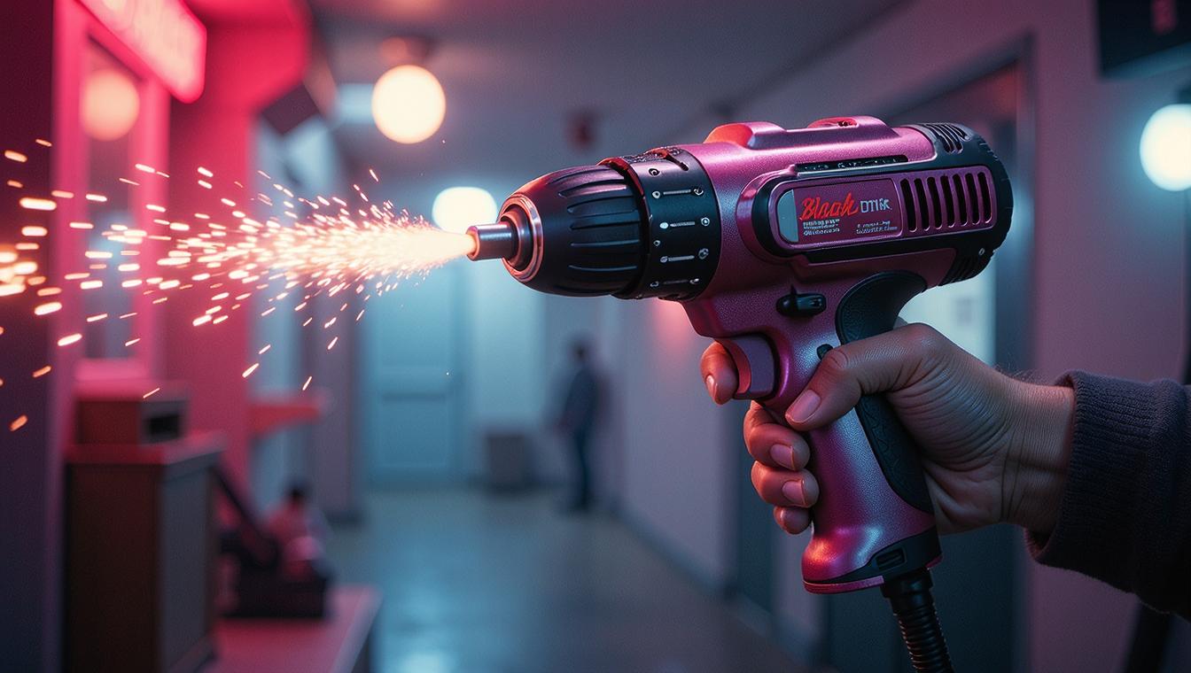 photograph, Cyborg Magical Electric drill, pleasant details, Visual novel