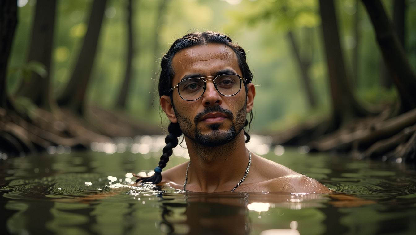 photograph, crowded woods, Hateful Homely Bedouin Guy , Golden ratio