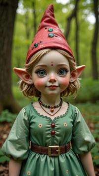 designed by Jakub Rebelka, photograph, De Stijl, Popular buxom Female Garden gnome