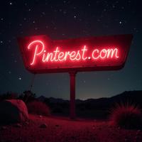 Amazing PINTEREST COM sign, by Sergio Leone, photograph, Majestic Capricornus constellation Dwarf Planet Pluto