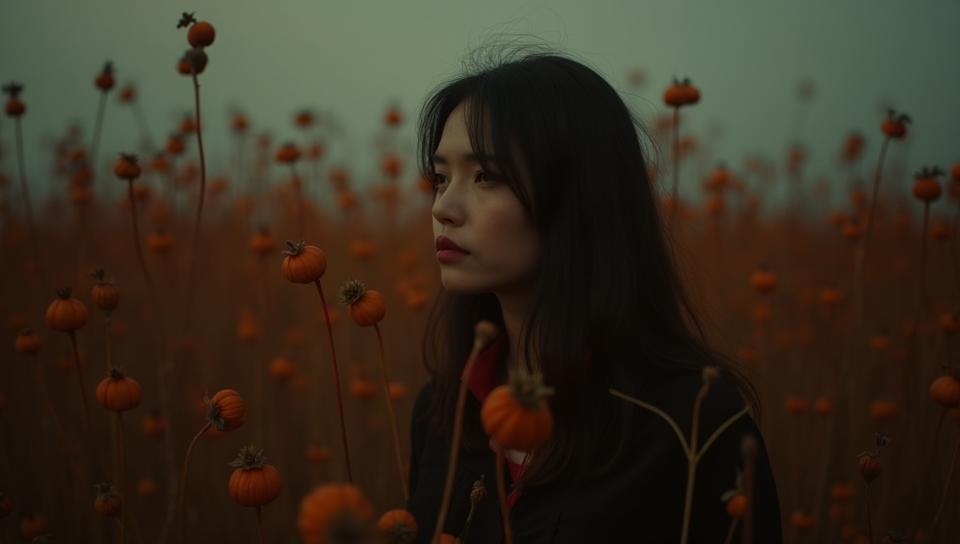 photograph, reeds, Surreal, dark beauty