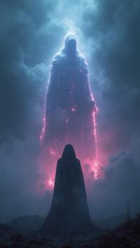 Digital art, best quality, The Shard of Vapor , soft focus