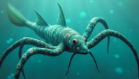 stylized by Jeffrey Smith, digital art, surreal, Virtual Sea Spider Clownfish