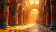 concept art, contemporary aesthetic, Unconventional What s Past Is Prologue , intricate details