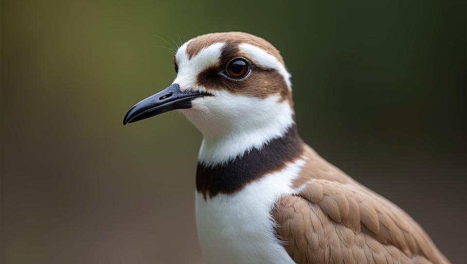 designed by Alex Ross, Francine Van Hove, close up of a Spotted Dove Little Ringed Plover , Confused