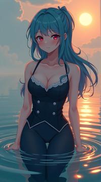 anime sexy style , masterpiece , best quality , anime style