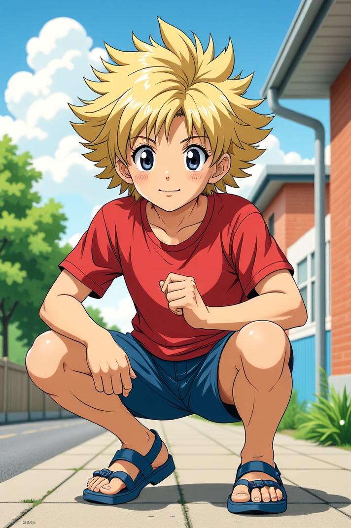 asian anime style marvel Eric O Grady masterpiece,best quality , asian anime, Mullet Curly cream hair