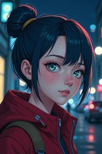 masterpiece , best quality , anime style, d