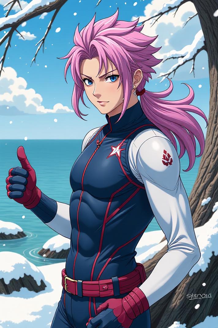 asian anime style marvel Quicksilver masterpiece,best quality , asian anime, Pulled Back orchid hair