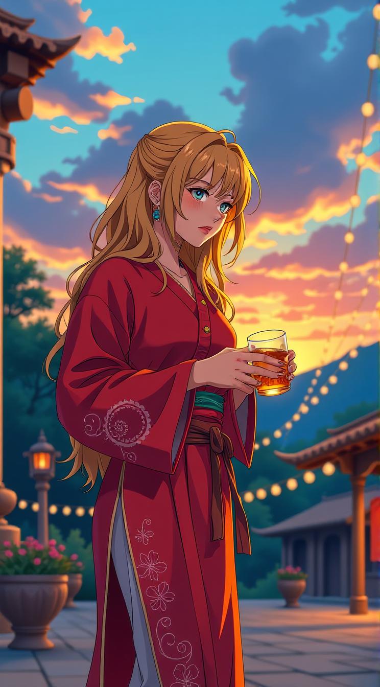 anime sexy style , spring, masterpiece , best quality