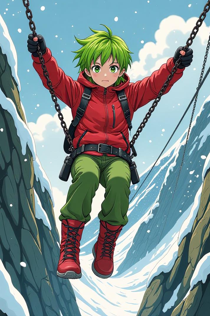 asian anime style marvel Hellion masterpiece,best quality , asian anime, Grungey lime hair