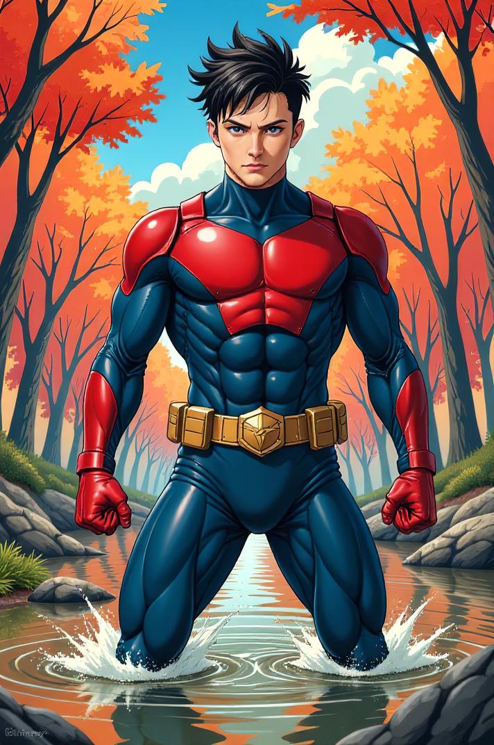 asian anime style marvel Star Lord masterpiece,best quality , asian anime, Crew Cut razzmatazz hair