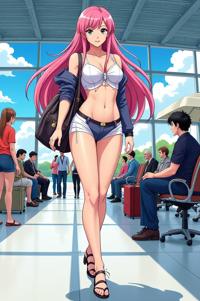 asian anime style marvel Betsy Braddock masterpiece,best quality , asian anime, Long pink hair
