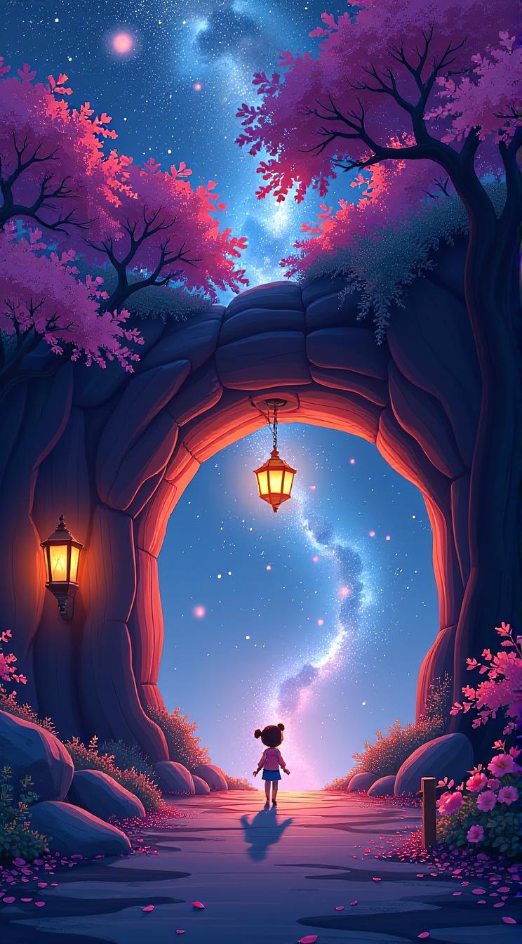 whimsical art by Pixar and Studio Ghibli, Quantum Gateway, Timeless, Heartfelt