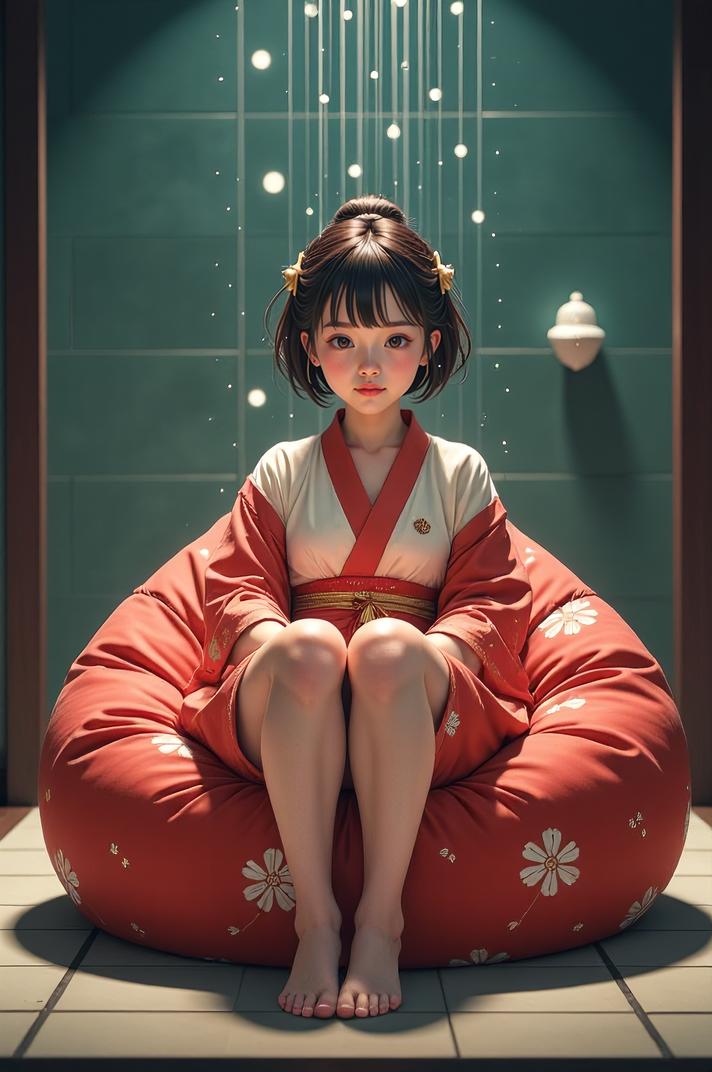 masterpiece , best quality , anime style, d
