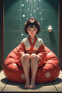 masterpiece , best quality , anime style, d