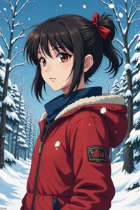 asian anime style masterpiece,best quality , asian anime, Grungey Behind Ears amaranth hair