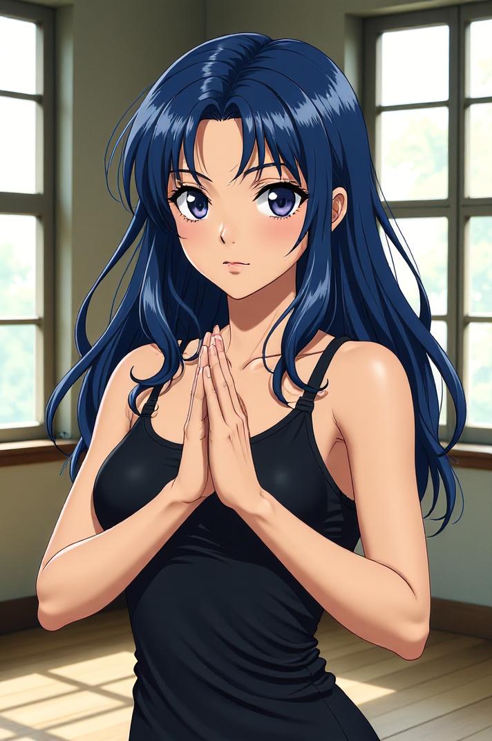 asian anime style marvel Julia Carpenter masterpiece,best quality , asian anime, Grungey indigo hair