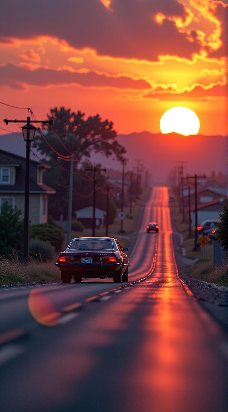 Pastels artwork, hyper detailed, Realistic Road, in a Matrix setting