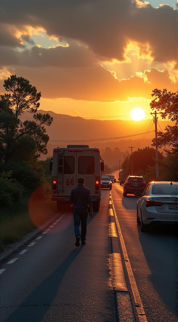 Pastels artwork, hyper detailed, Realistic Road, in a Matrix setting