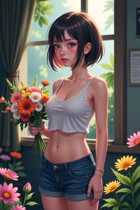 masterpiece , best quality , anime style, d