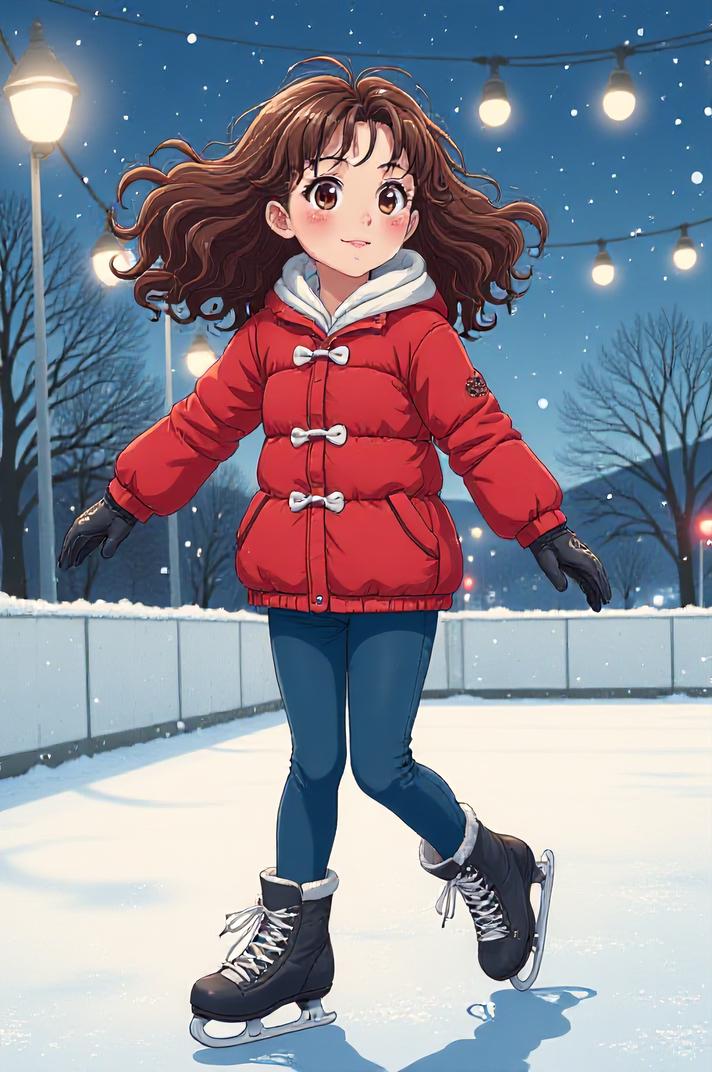 asian anime style masterpiece,best quality , asian anime, Lob Curly linen hair