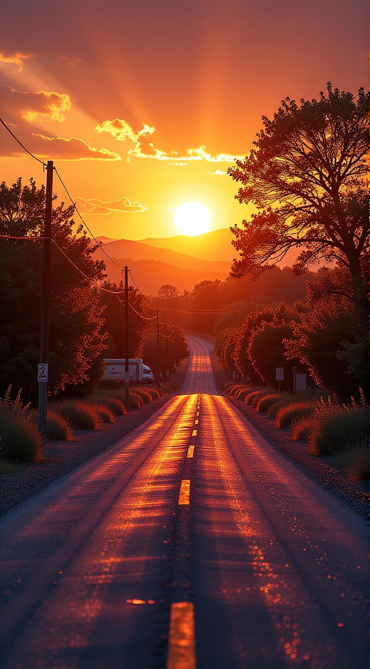 Pastels artwork, hyper detailed, Realistic Road, in a Matrix setting