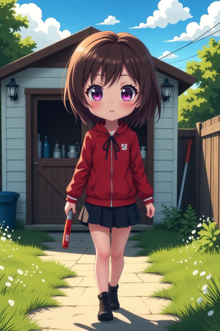 masterpiece , best quality , anime style, d
