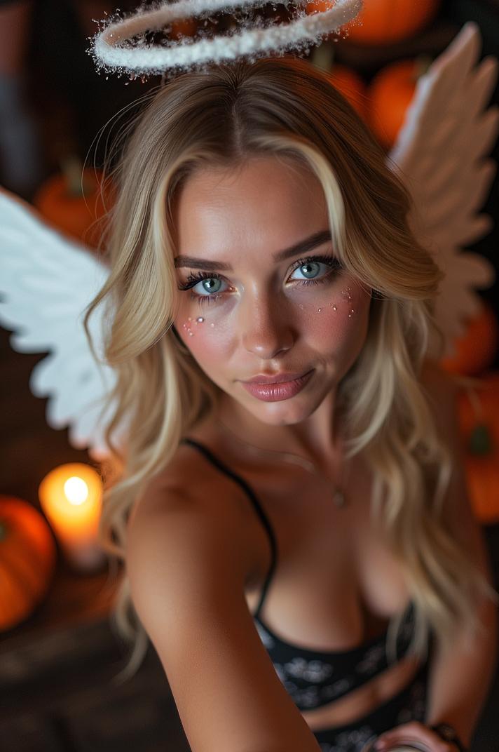 years old, perfect face, looking at viewer, adult