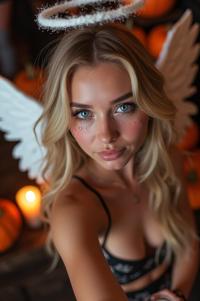 years old, perfect face, looking at viewer, adult