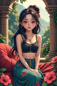 masterpiece , best quality , anime style, d