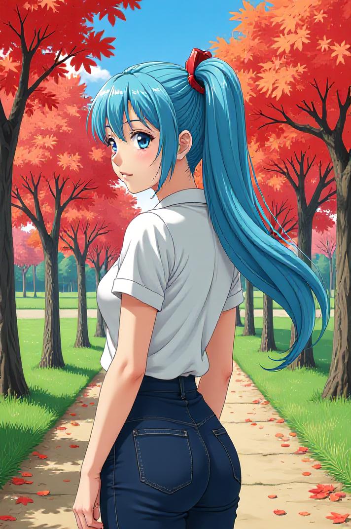 asian anime style masterpiece,best quality , asian anime, Greased Back steel blue hair