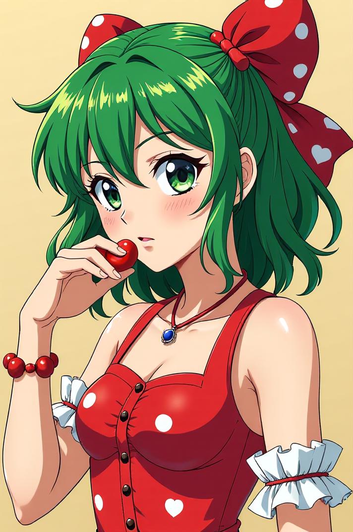 asian anime style marvel Jack of Hearts masterpiece,best quality , asian anime, Over Eye Curly lawn green hair