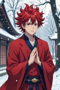asian anime style marvel Doctor Voodoo masterpiece,best quality , asian anime, Over Eye Curly cardinal hair