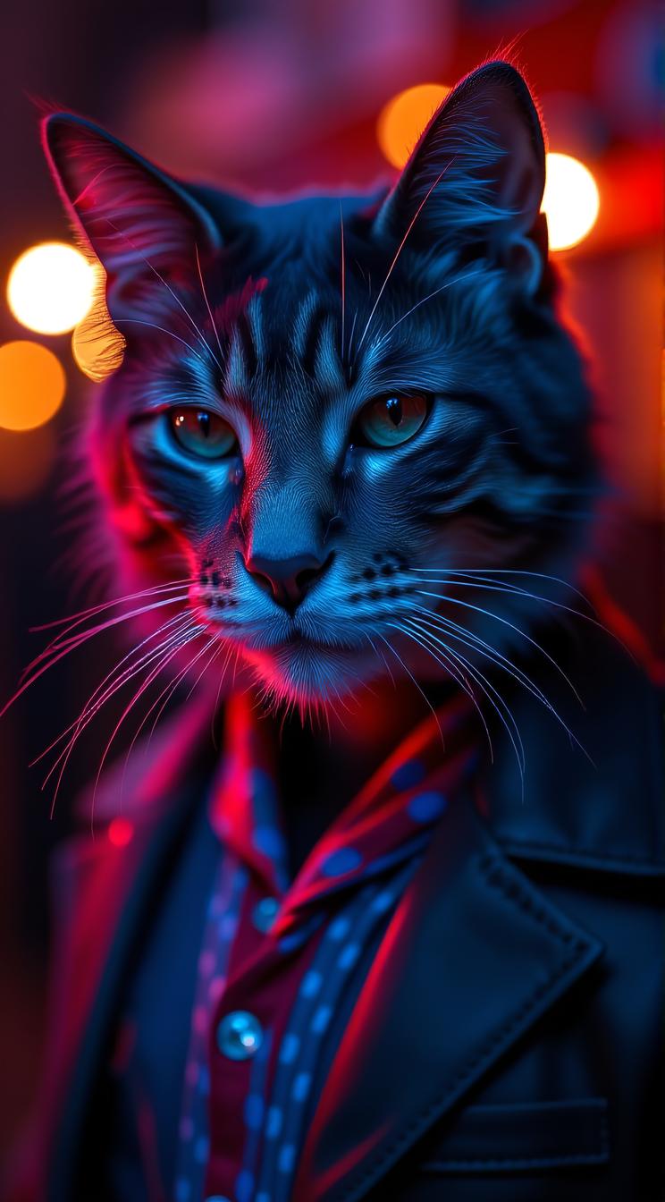 Photogenic Don t speak, I know just what you re saying , at Blue hour, Proud