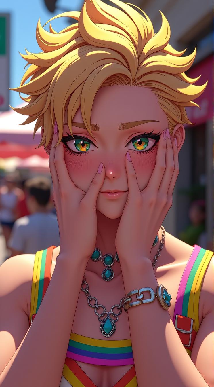 masterpiece , best quality , anime style, d