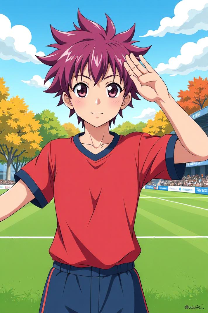 asian anime style masterpiece,best quality , asian anime, Spikes mauve hair