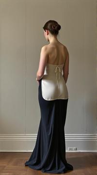 art by Vanessa Beecroft, pear shaped figure Archean Girl, the Female is very Unnatural, Traveling