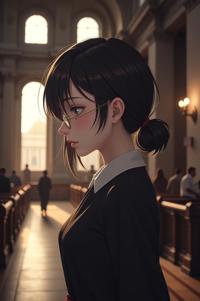 masterpiece , best quality , anime style, d