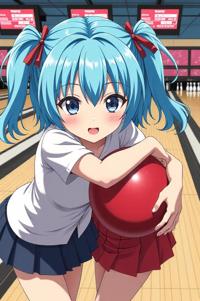 asian anime style masterpiece,best quality , asian anime, That s all sky blue hair