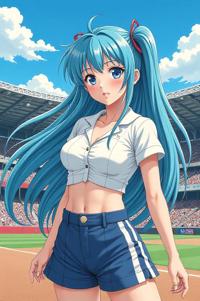 asian anime style masterpiece,best quality , asian anime, Long robin egg blue hair