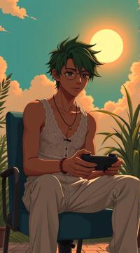 masterpiece , best quality , anime style, d
